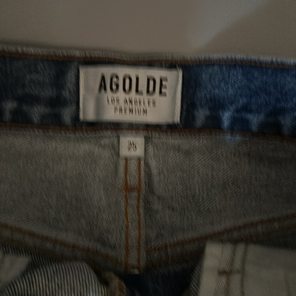 Agolde Jean Shorts. Lightly worn - Picture 3 of 4